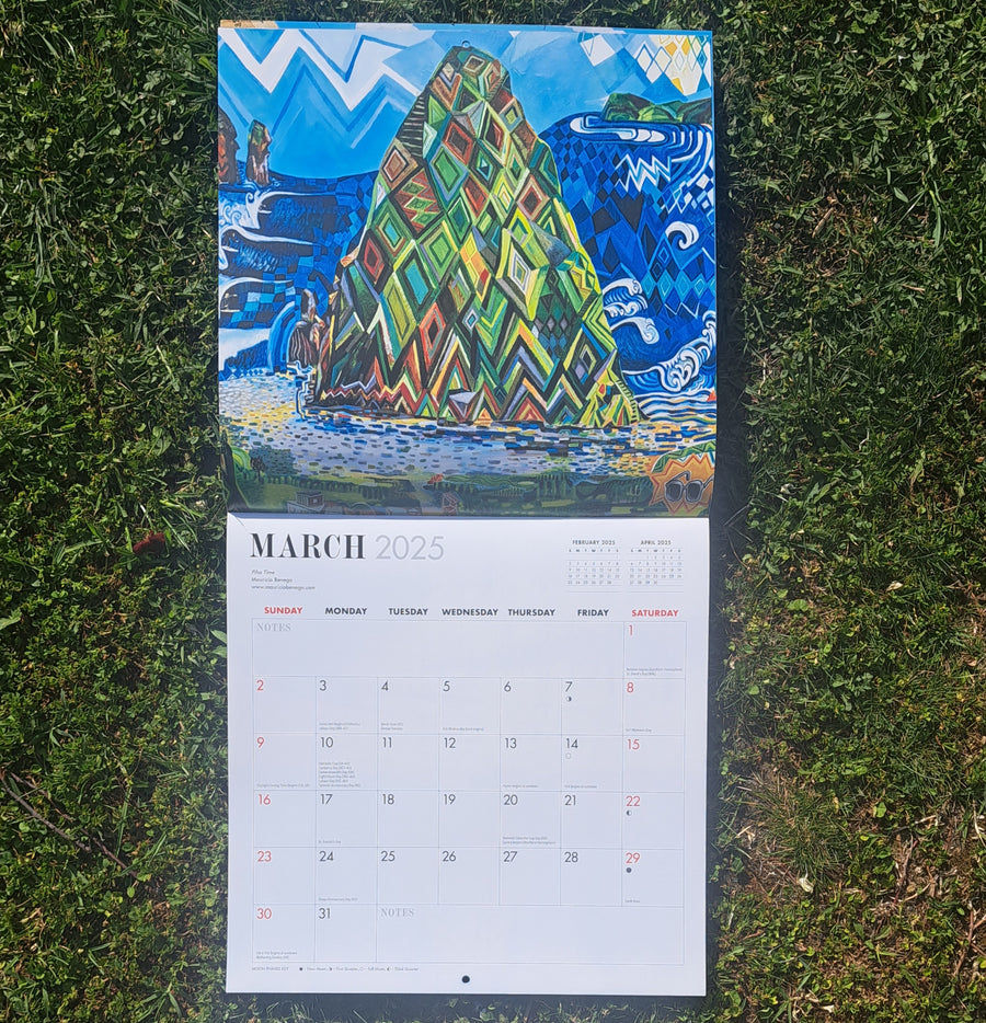 Contemporary New Zealand Art Calendar - 2025