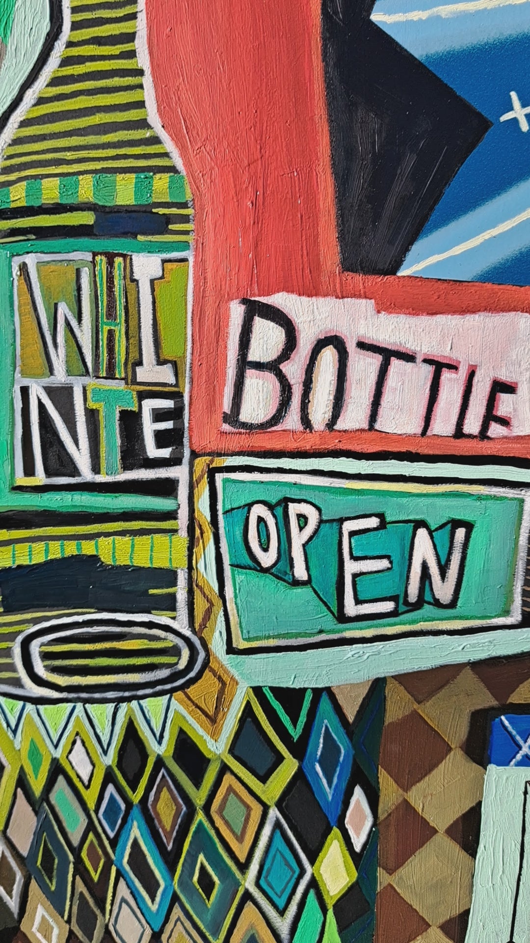 Screw Cap Bottle Open